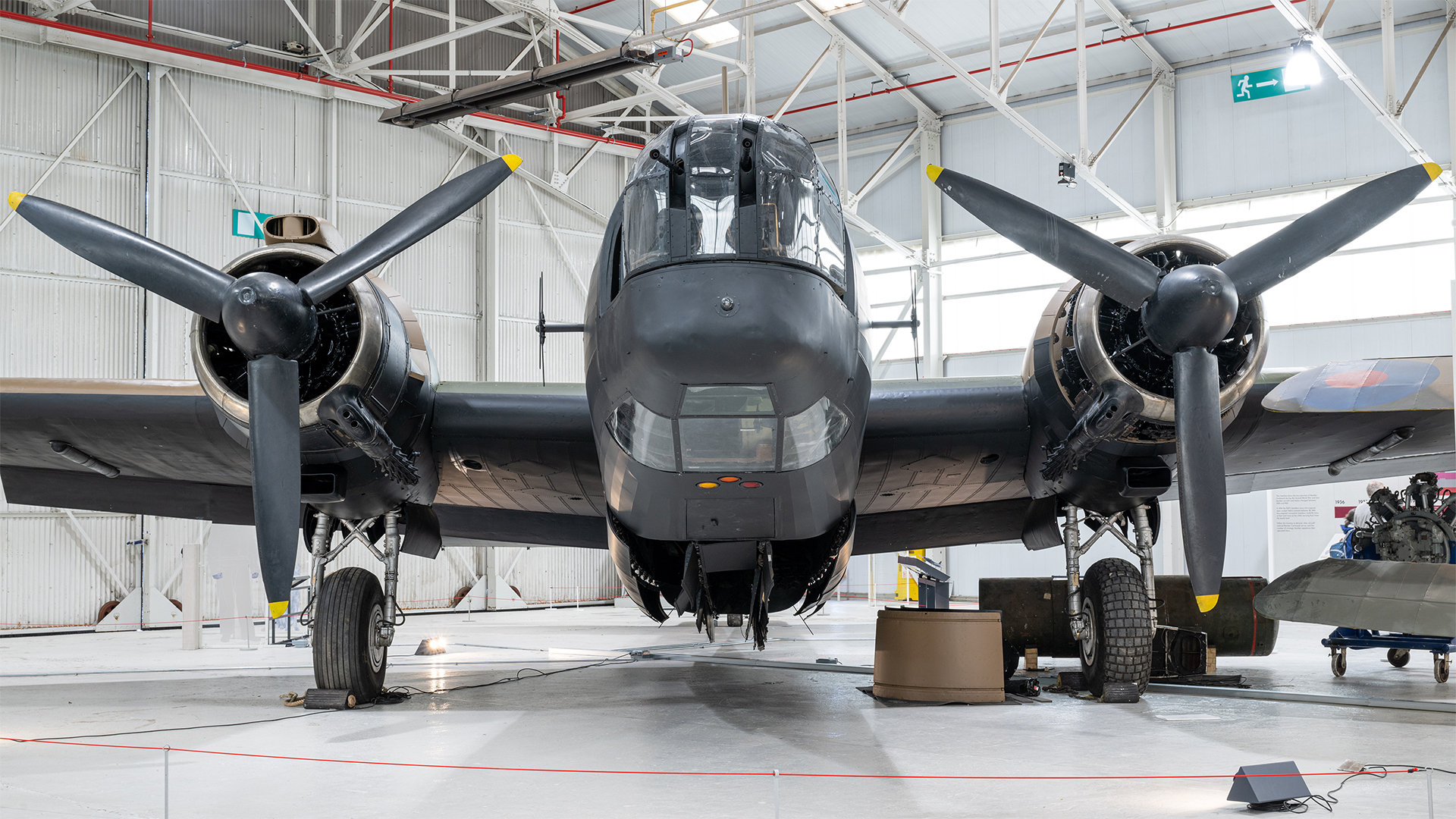 The Vickers Wellington was a long-range medium bomber that served throughout the war until its final retirement in 1953