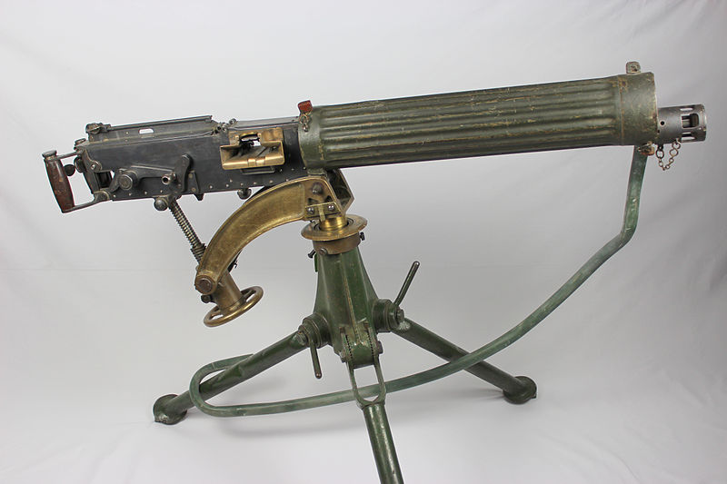 World War 1 machine gun