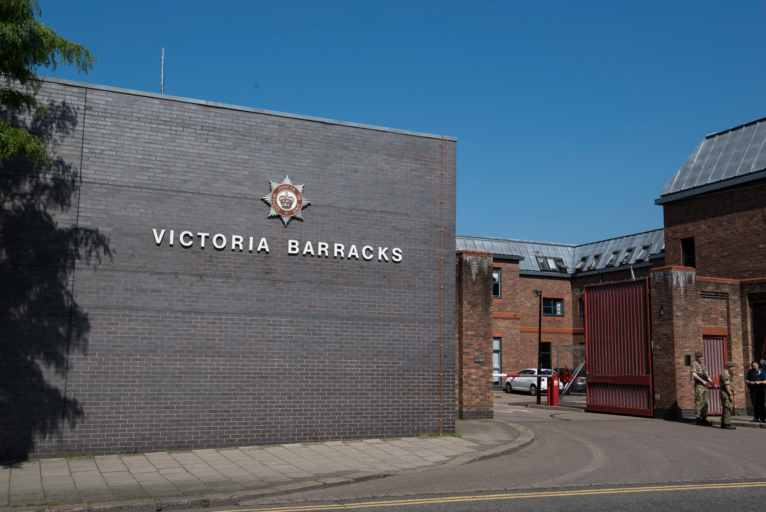 Victoria Barracks main gate at Windsor CREDIT Peter Manning Alamy Stock Photo 05072022