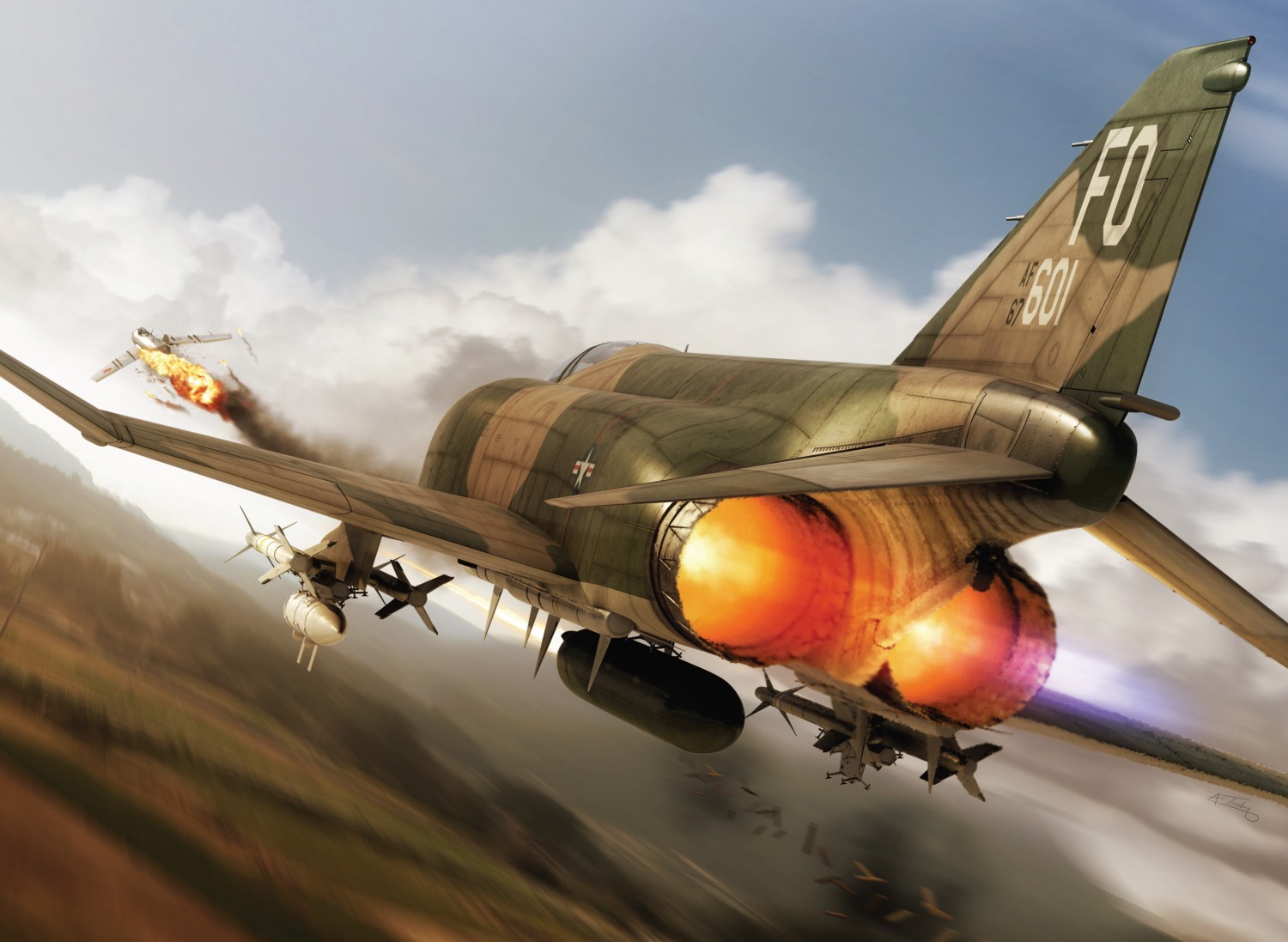 Vietnam November 1967 from USAF McDonnell Douglas F-4 Phantom II