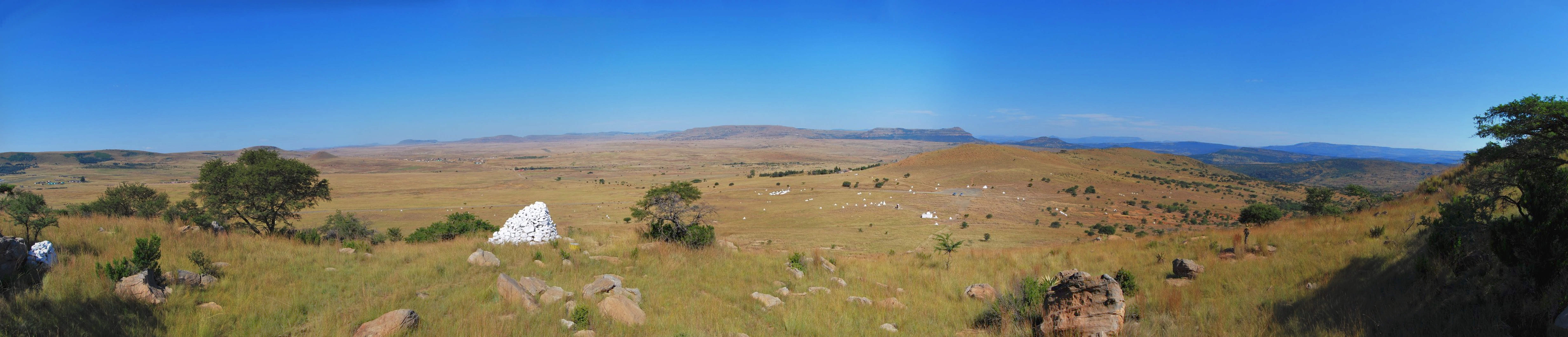 View of the Isandlwana battlefield (image: Bizcallers)