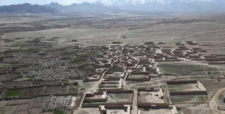 A village near Ghazni in Afghanistan (Picture: US Army).