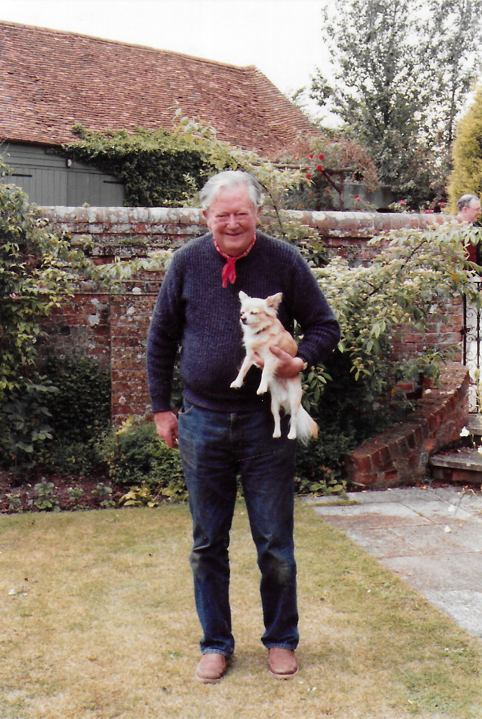 World War 2 POW Roger Mortimer as an old man