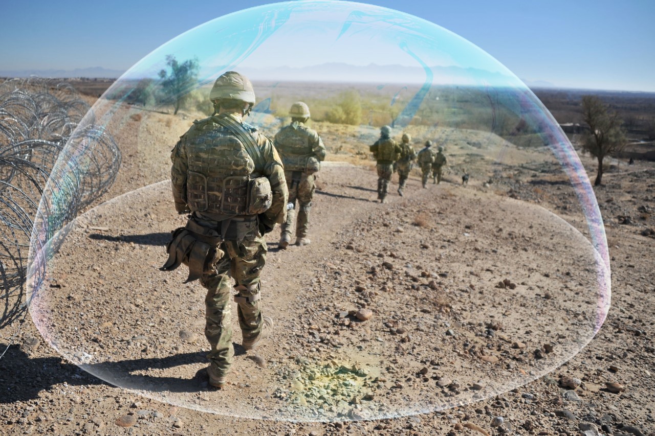 Visualisation of IED protection system