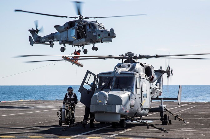 Wildcat HMA2 Maritime Attack helicopter