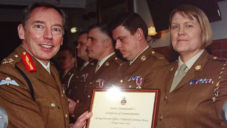 WO2 Deborah Penny LGBTQ+ History Month Interview With Amy Casey BFBS The Forces Station