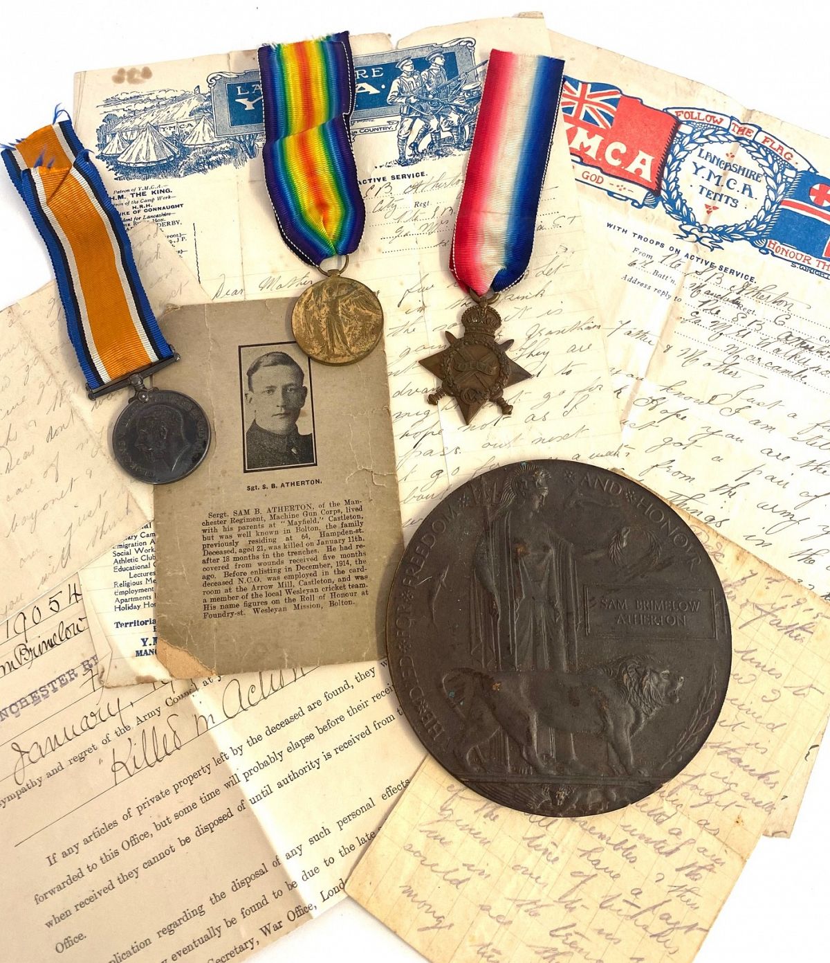 WW1 Soldiers Medals