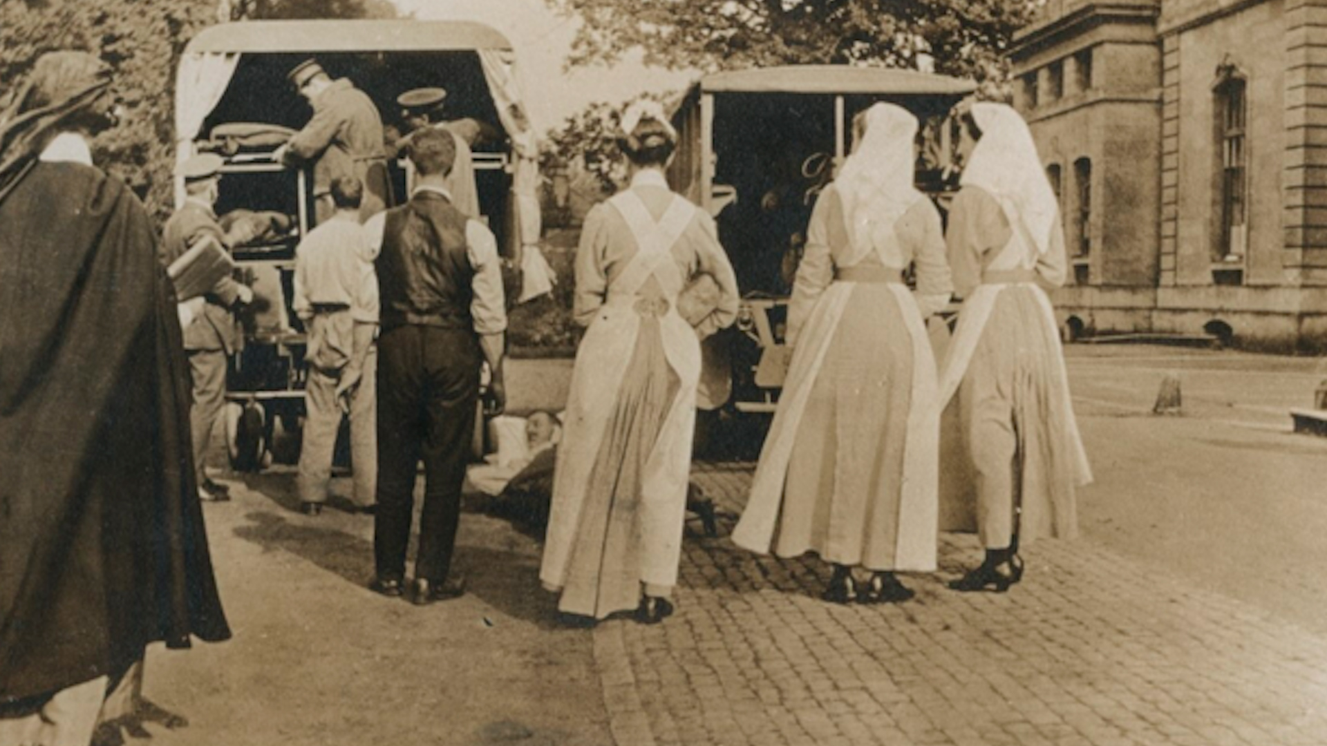 WW1 Nurses Wrest Park Bedfordshire CREDIT CAROL JEPHSON