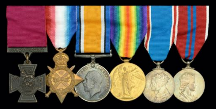 WWI Medals CREDIT Noonans 