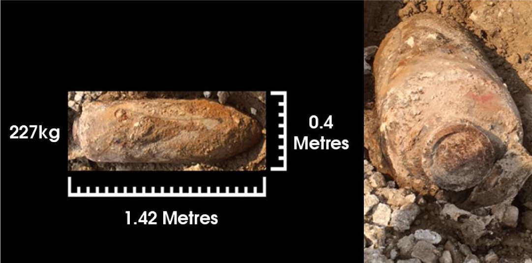 Homes Evacuated After WWII Bomb Found In Bath Homes Evacuated After WWII Bomb Found In Bath