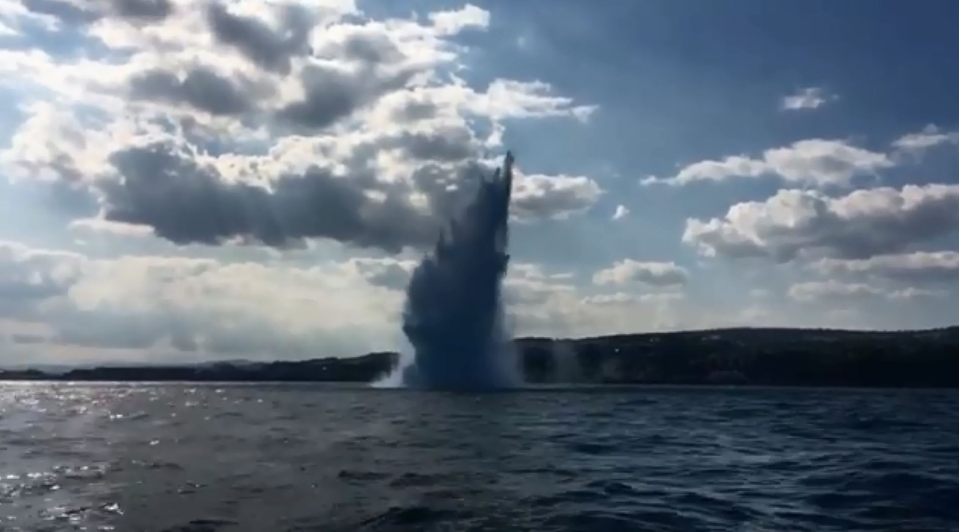 WWII bomb safely detonated off Devon coast