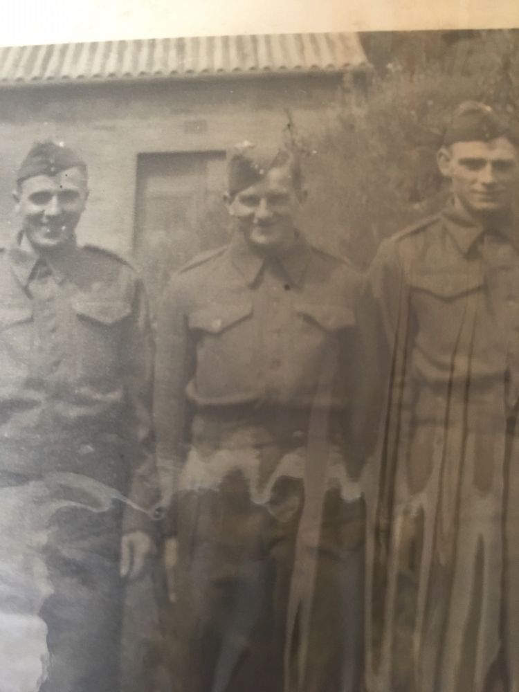 Jim is pictured in the middle (Credit: Jim Healy.)