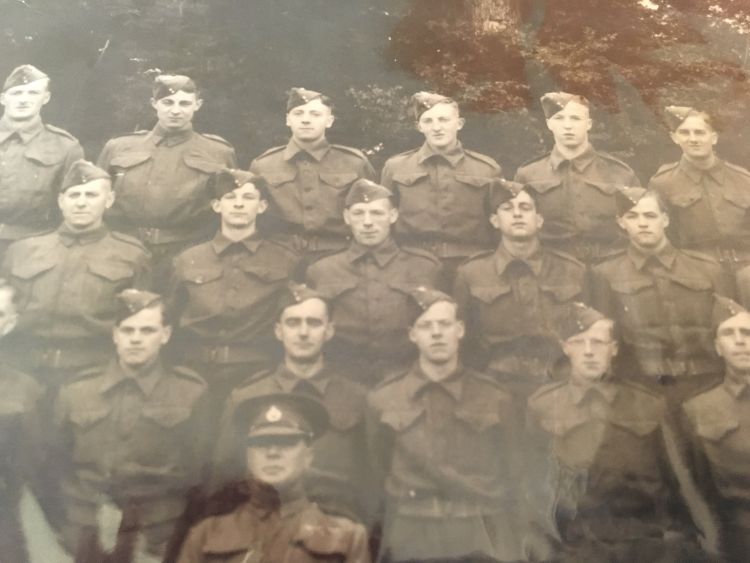 Jim, pictured here in the top right of the photo (Credit: Jim Healy.)