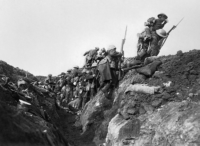 WWI- over the top 