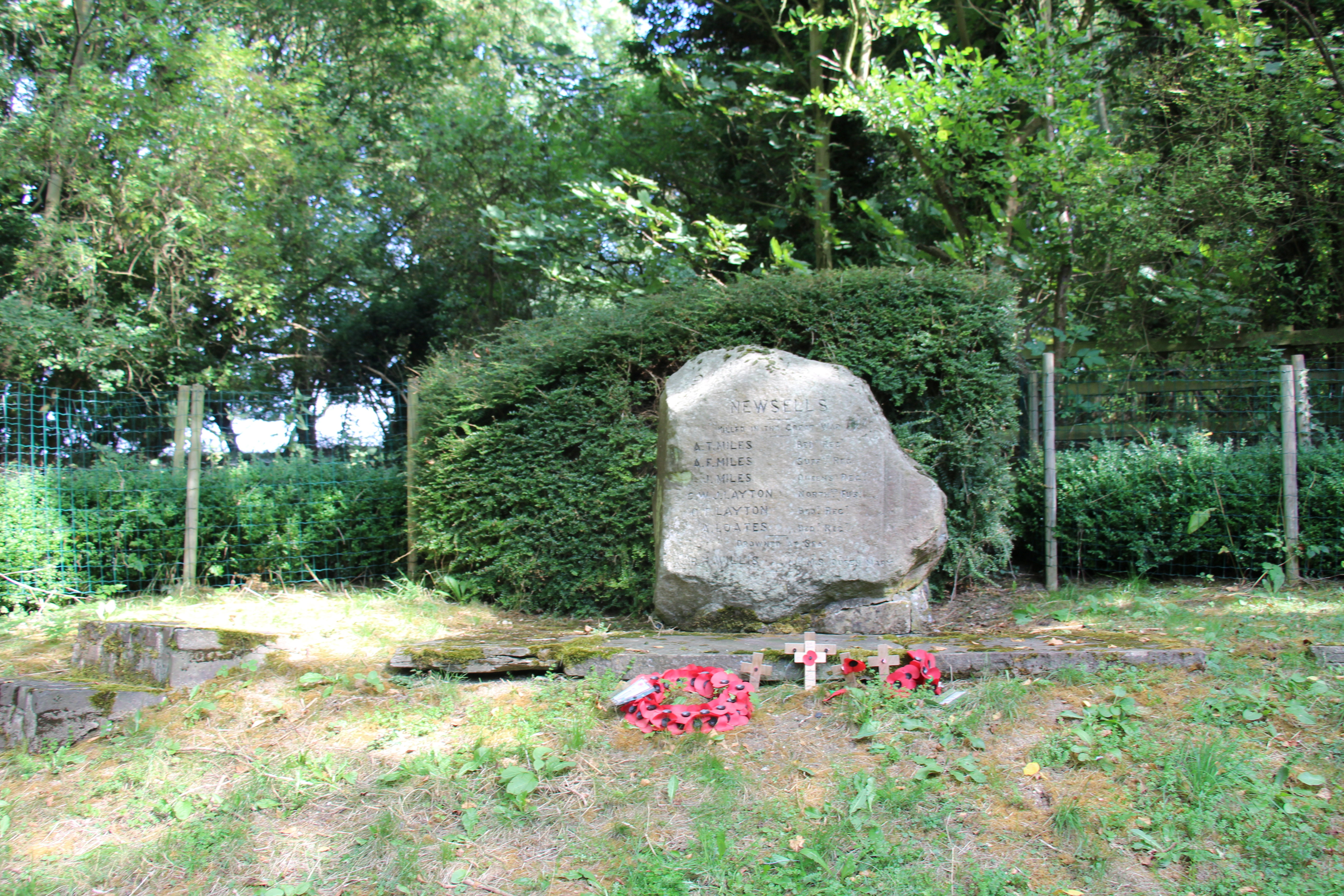War Memorial in Hertfordshire 061118 CREDIT SWNS