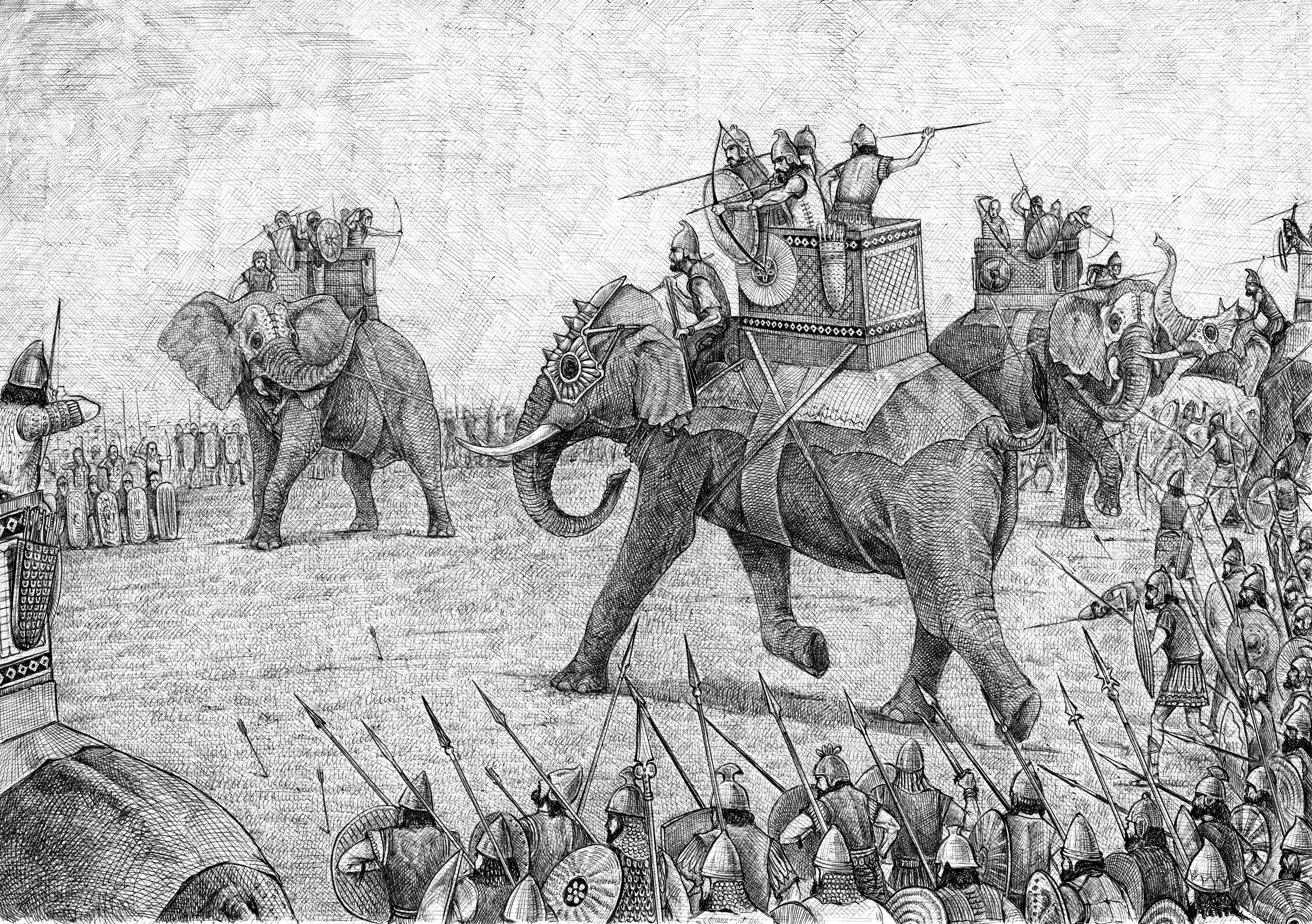 War Elephant Illustration Army of Carthage Credit Shutterstock Sammy33