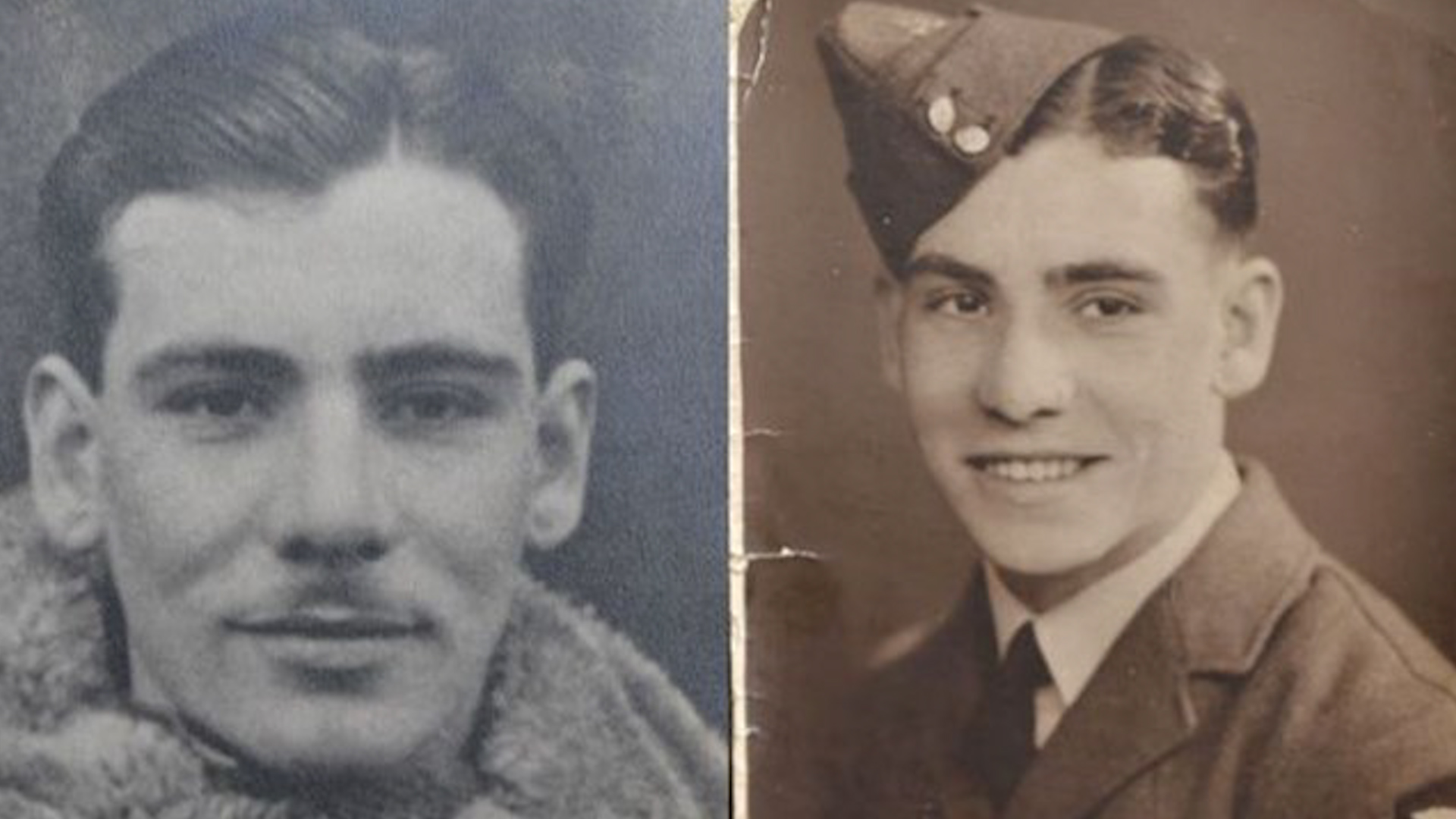 Warrant Officer Robert 'Bob' Brown during his service with the RAF