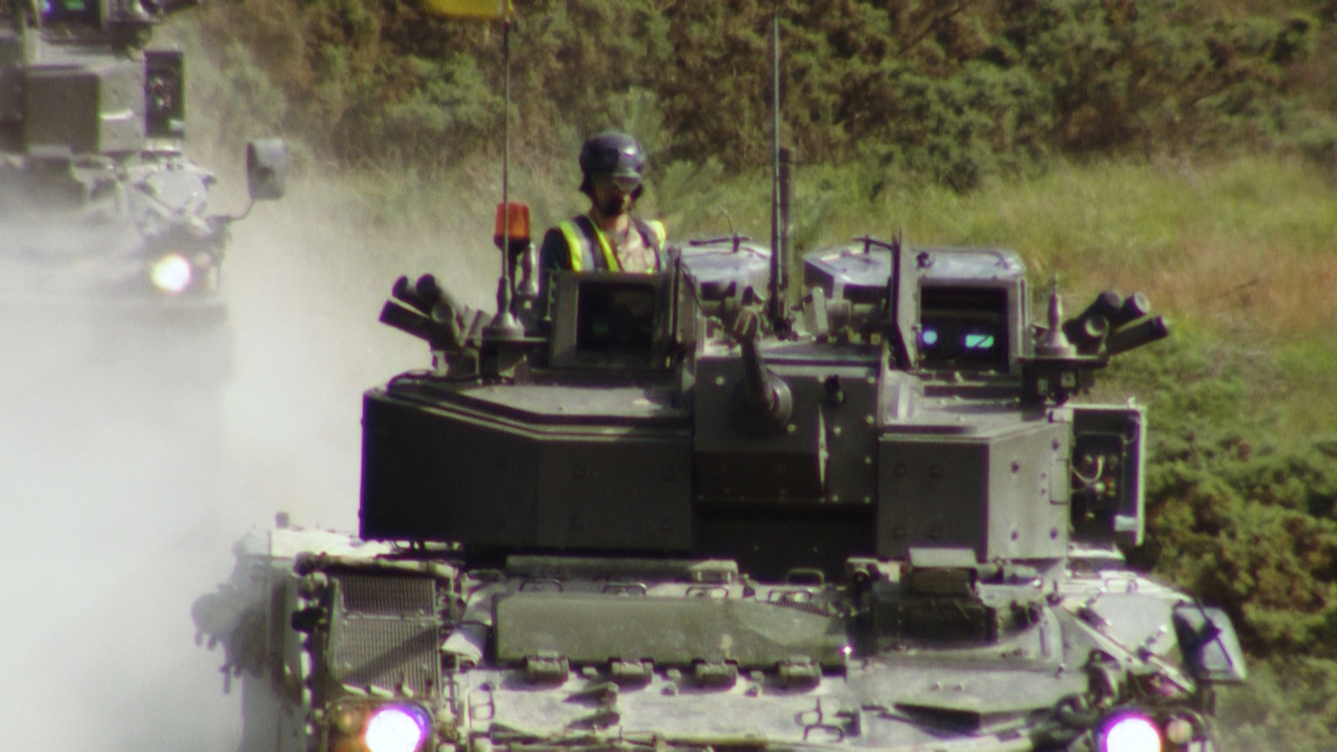 The upgraded vehicles have been going through extensive trials at the Army's Armour Centre in Bovington, Dorset.  