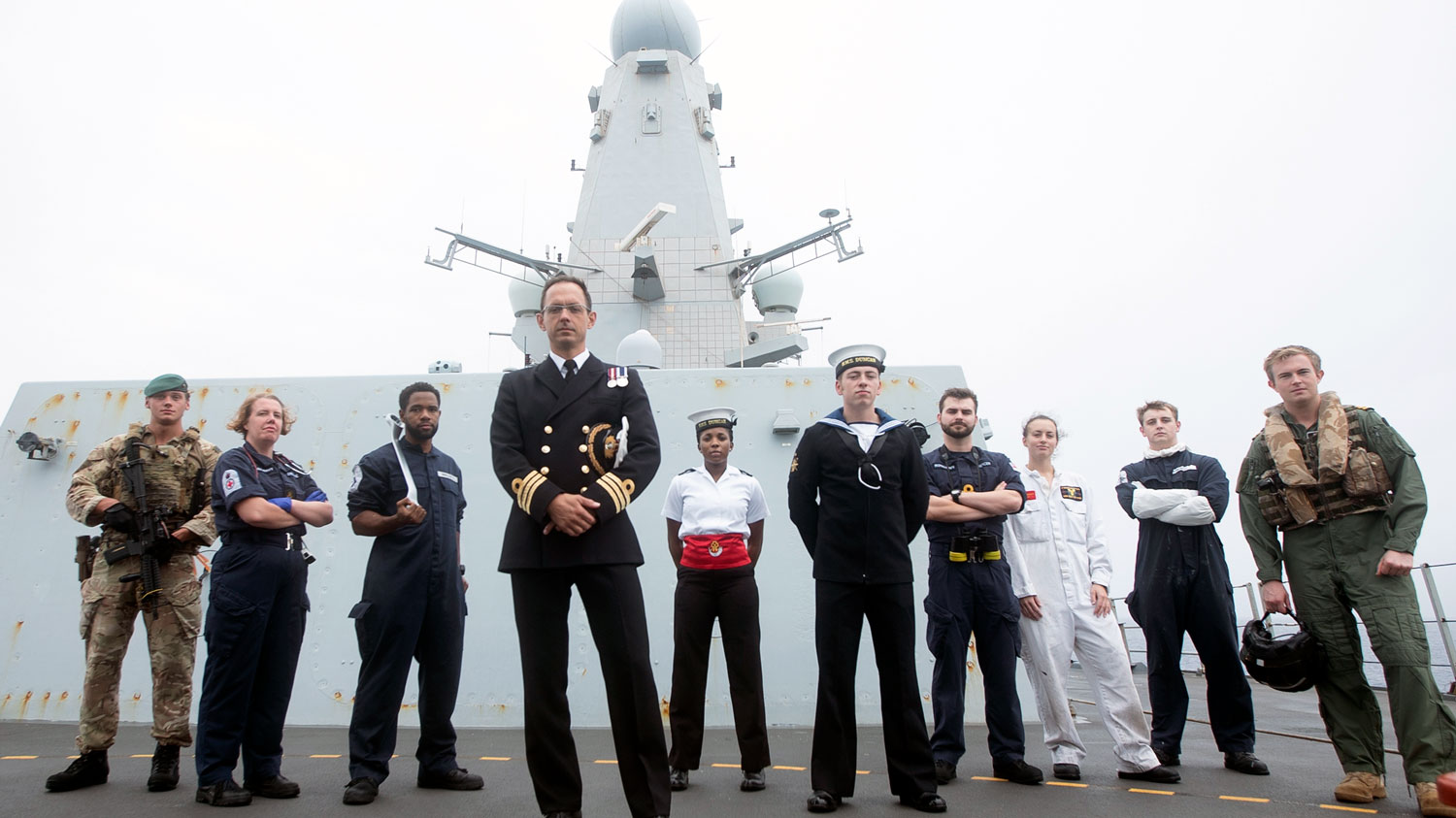 Warship Life At Sea HMS Duncan Credit: Channel 5