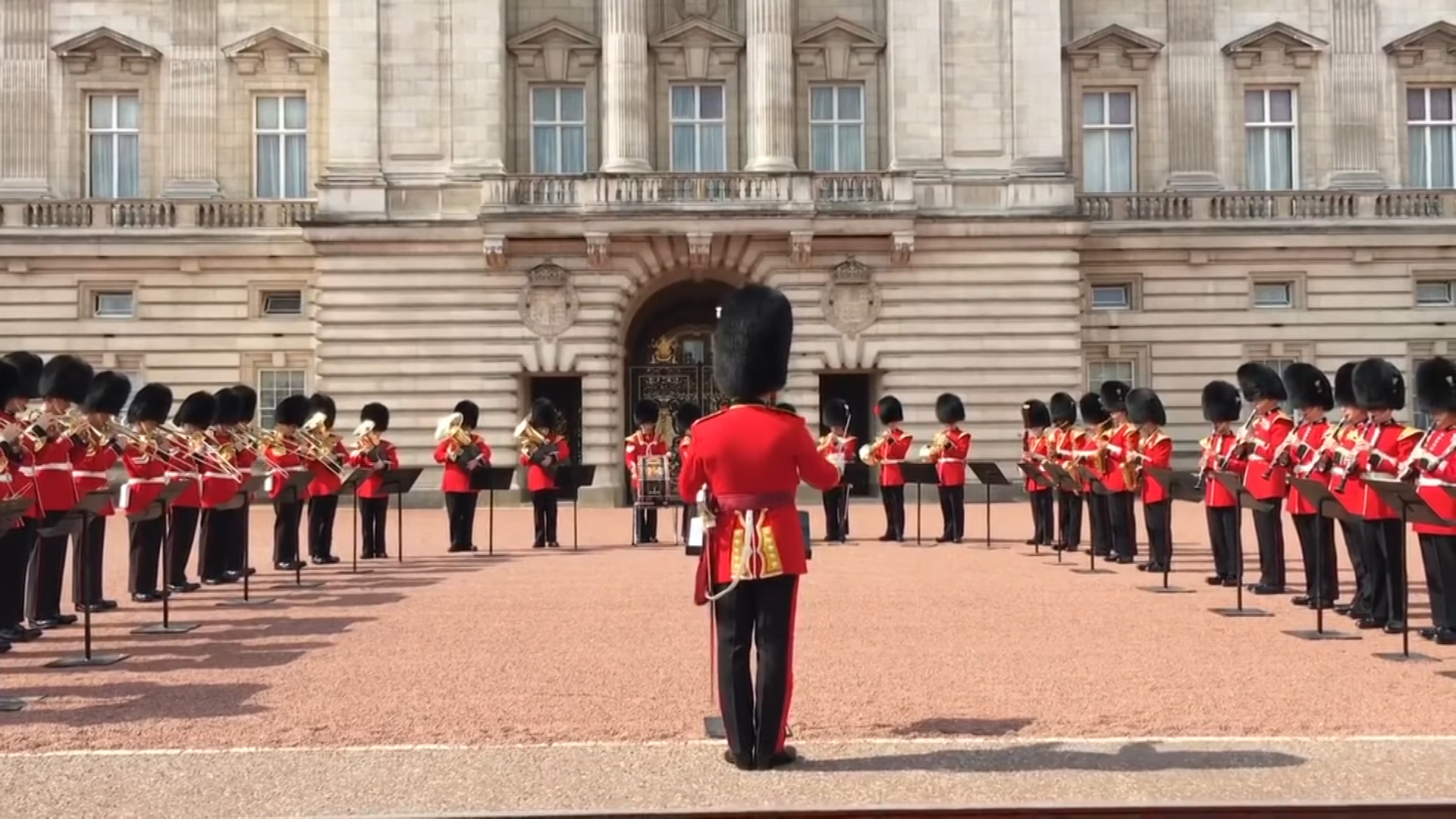 Welsh Guards tribute to Aretha Franklin (Picture: British Army/Army In London).