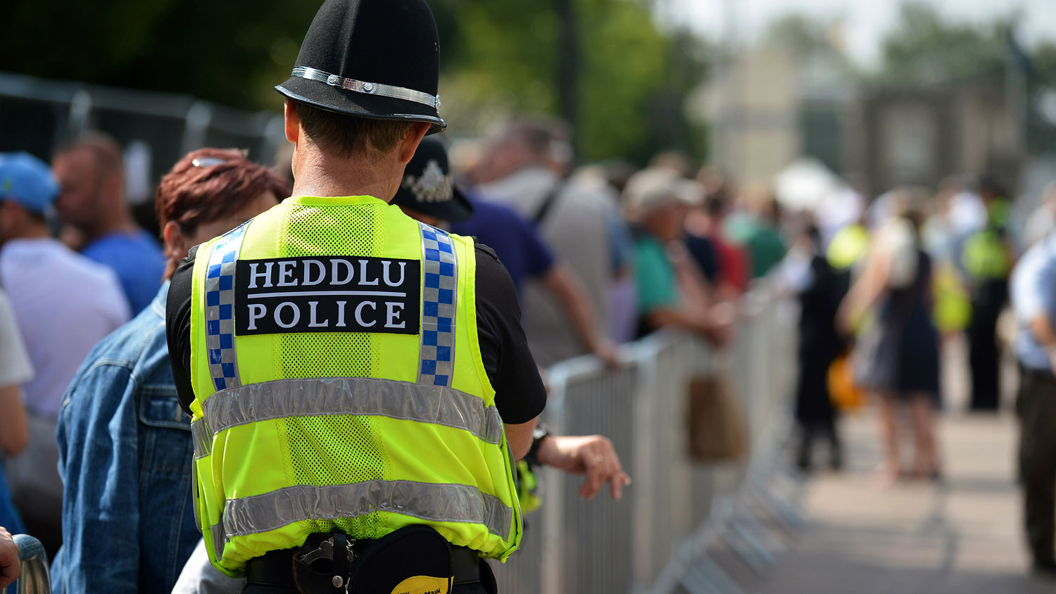 Welsh Civilian Police Officer Heddlu NATO Summit Cardiff Wales Defence Imagery