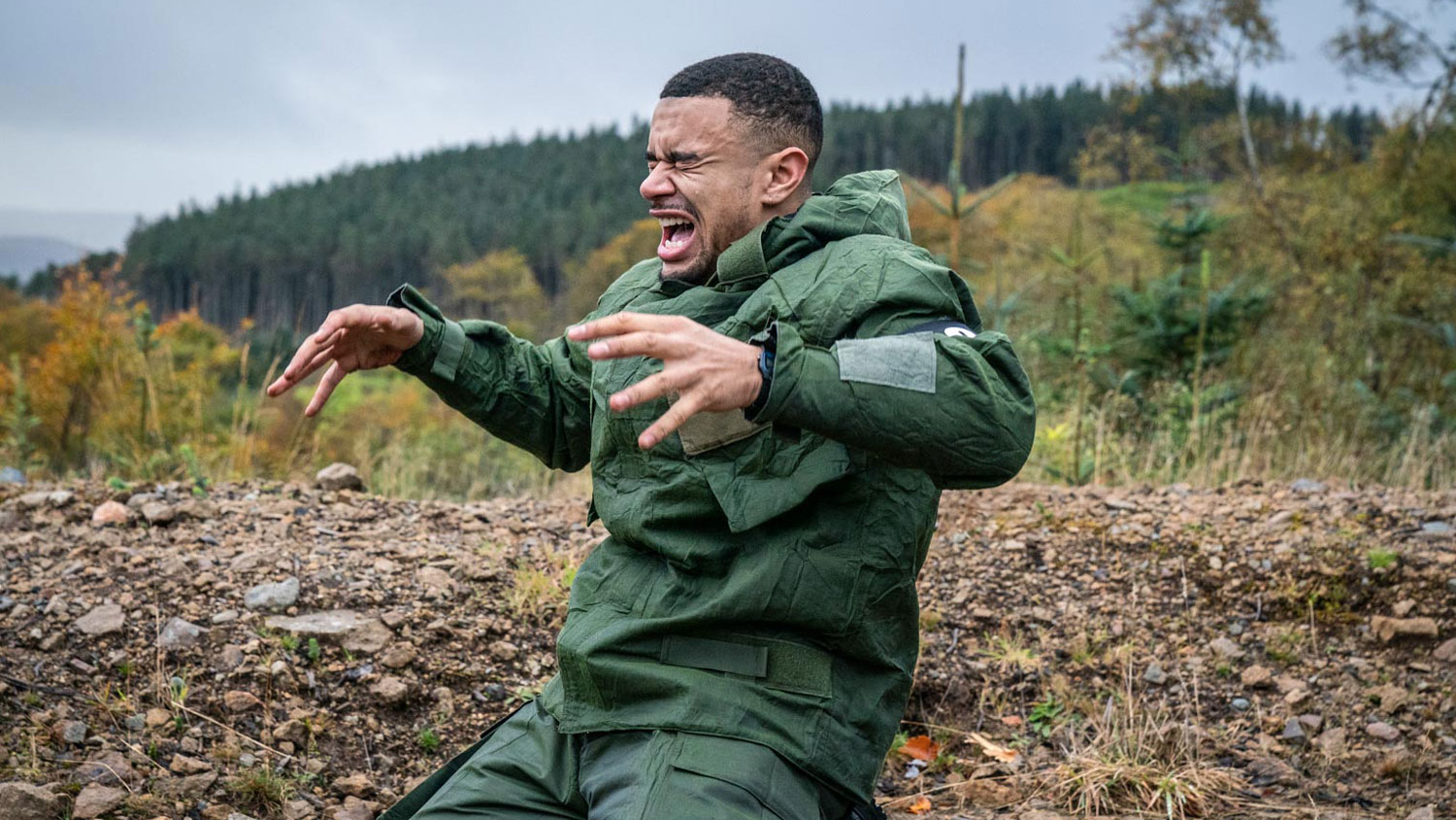 Wes Nelson Celebrity SAS Who Dares Wins 2021 Picture Channel 4