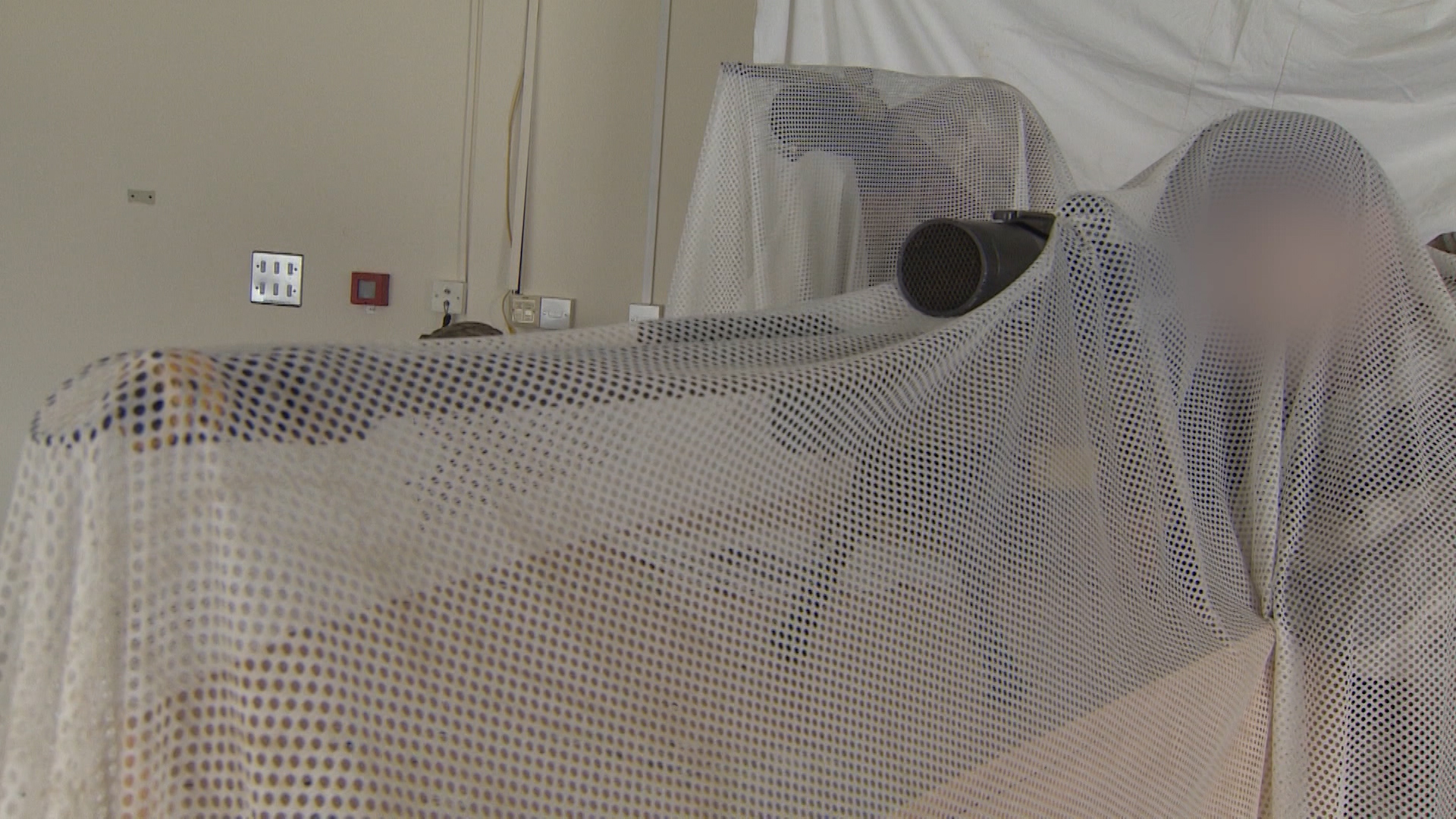 White bedsheet behind snipers urban training 260919 CREDIT BFBS.jpg