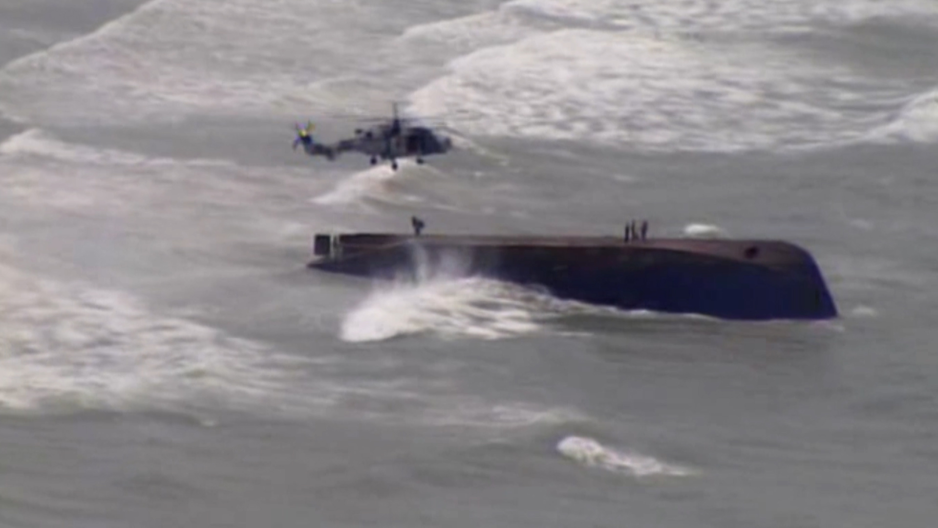 WATCH: Royal Navy In Dramatic Rescue Of Mother & Children In Caribbean Wildcat Hurricane Maria