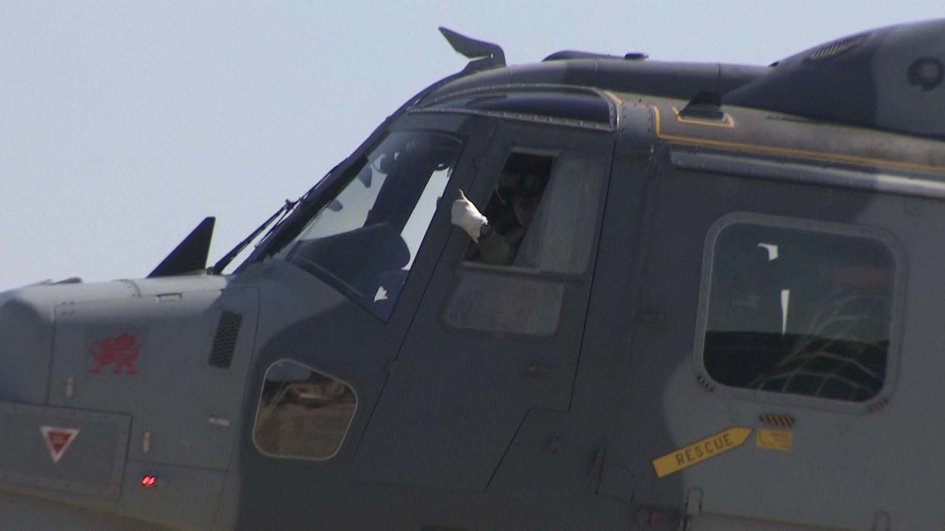 Wildcat helicopter arrives at RNAS Yeovilton