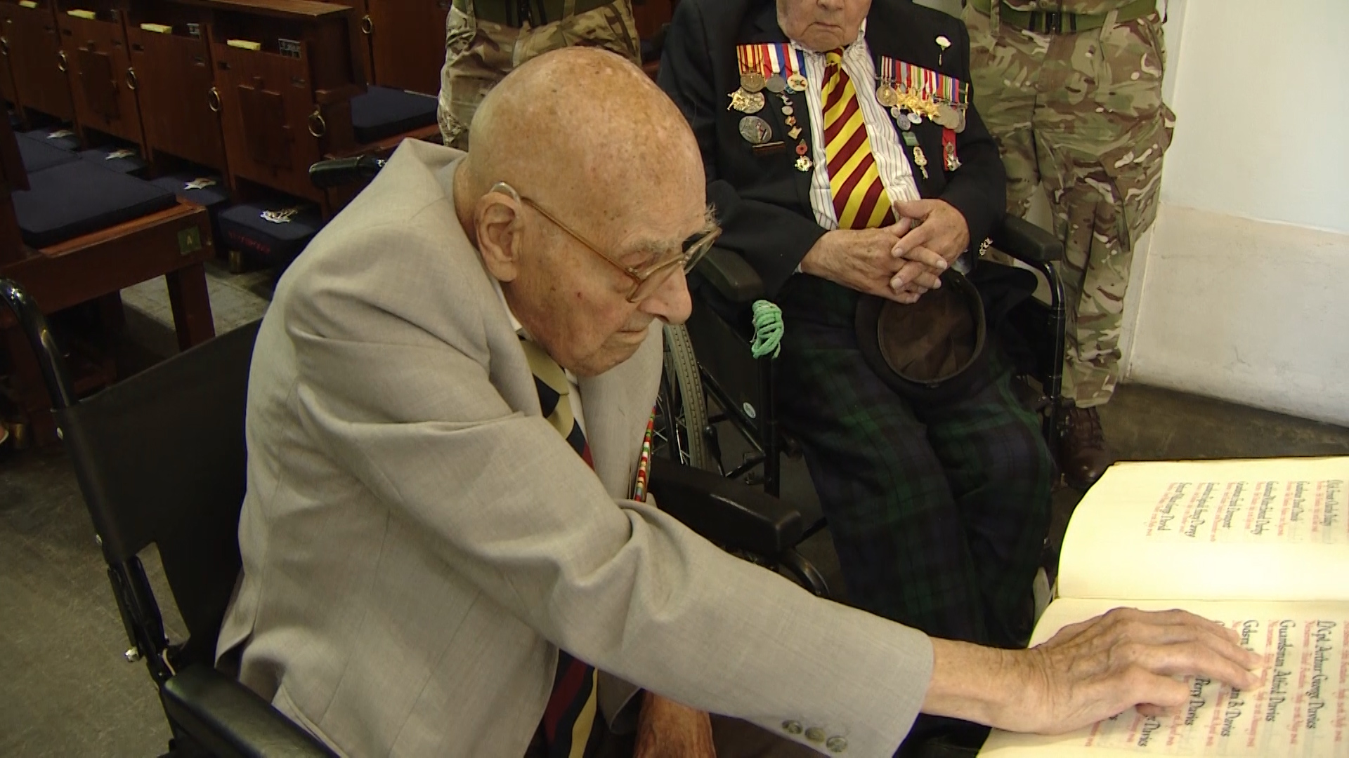 William Earl pays tribute to his fallen comrades.