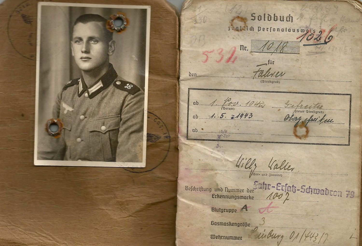 Herr Willy Walter's ID Documents Herr Willy Walter's ID Documents