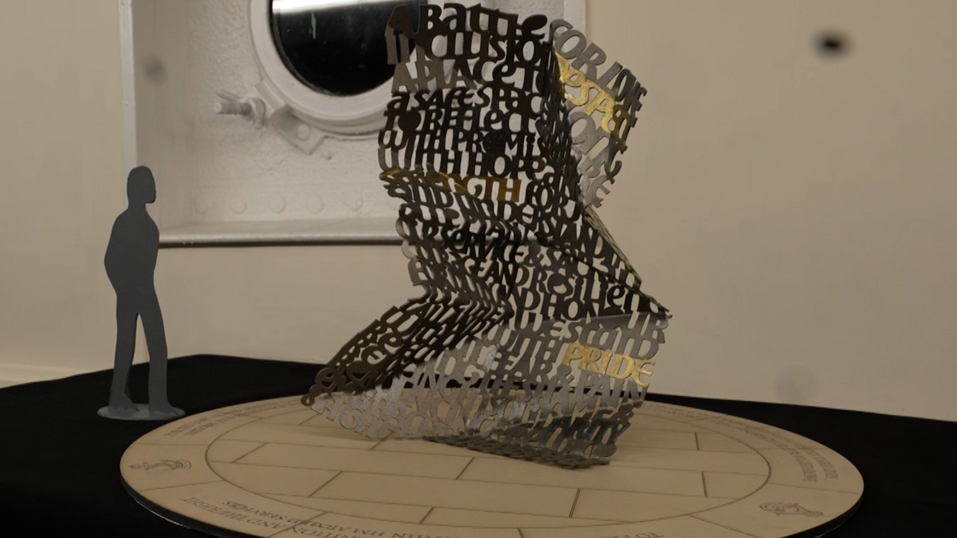 Winning design for UK's first memorial to armed service of LGBT people unveiled 11012025 CREDIT BFBS