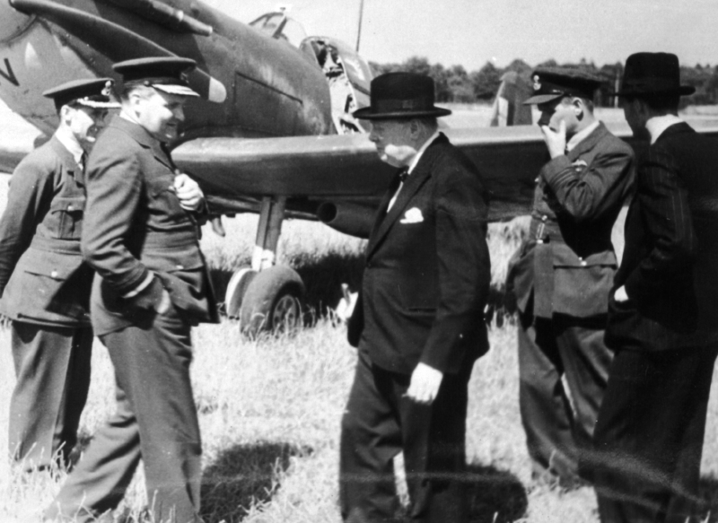 Winston Churchill at Biggin Hill 300119 CREDIT Biggin Hill Memorial Museum.png	