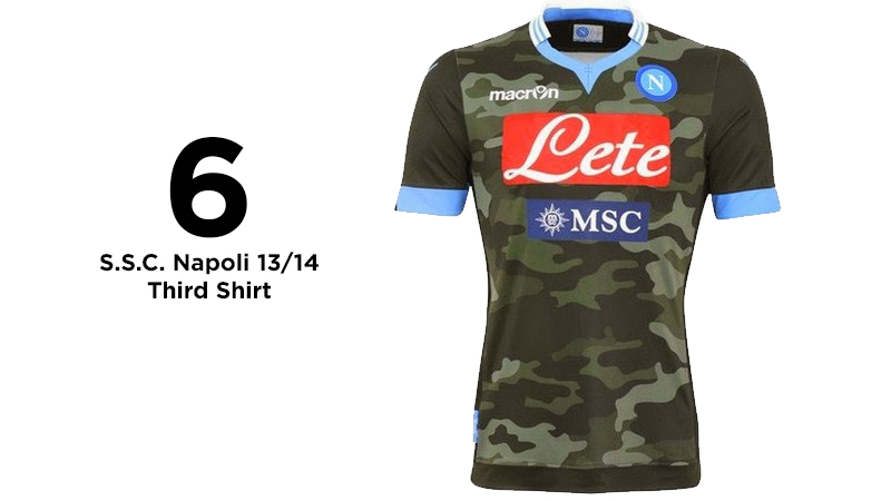 Napoli camo football top