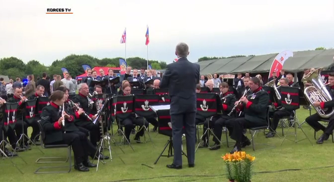Entertainment from the band of the Rifles Regiment