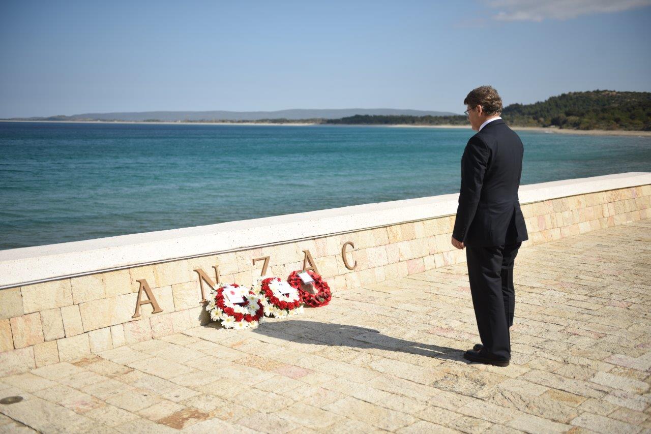 Wreath Anzac Day 2020 Turkey