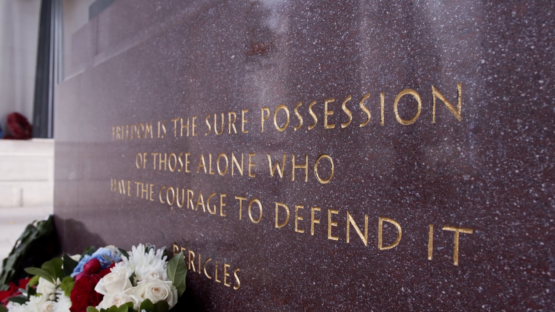 Wreaths laid at Bomber Command Memorial service (Picture: RAFBF).