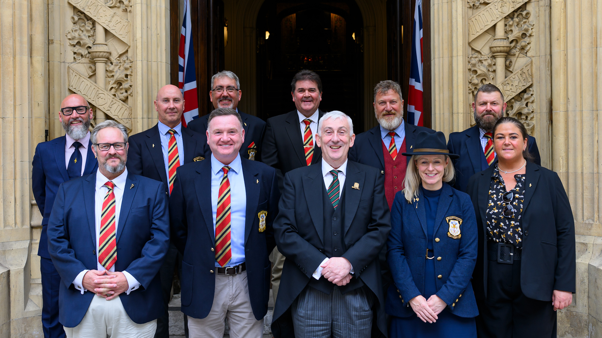 Yeoman Warder visit Parliament and meet the Speaker of the House of Commons Sir Lindsay Hoyle 140923 CREDIT UK Parliament Andy Bailey