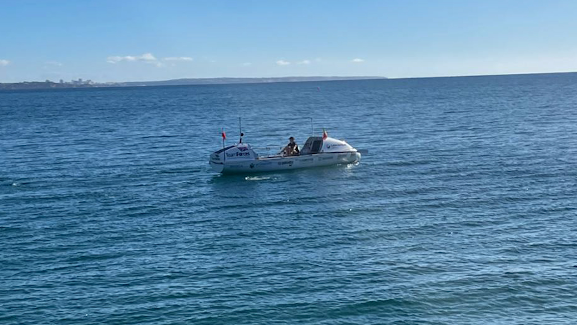 Zara Lachlan departing on gruelling 90 day row 27102024 CREDIT Zara Lachlan Team Forces