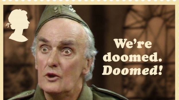 Dad's Army Stamps