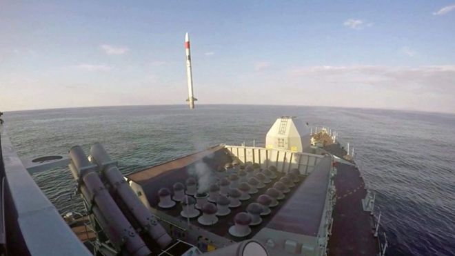  Sea Ceptor missile test firing complete at sea