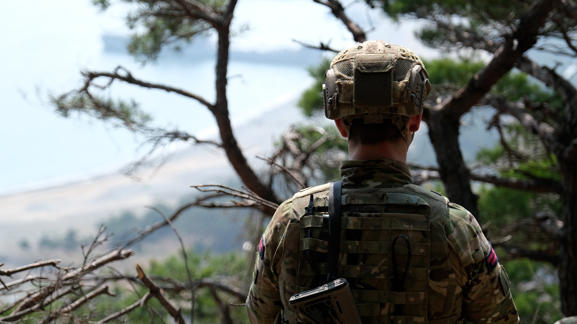 Members of 40 Commando were deployed for training in the Korean peninsula (Picture: Royal Navy).