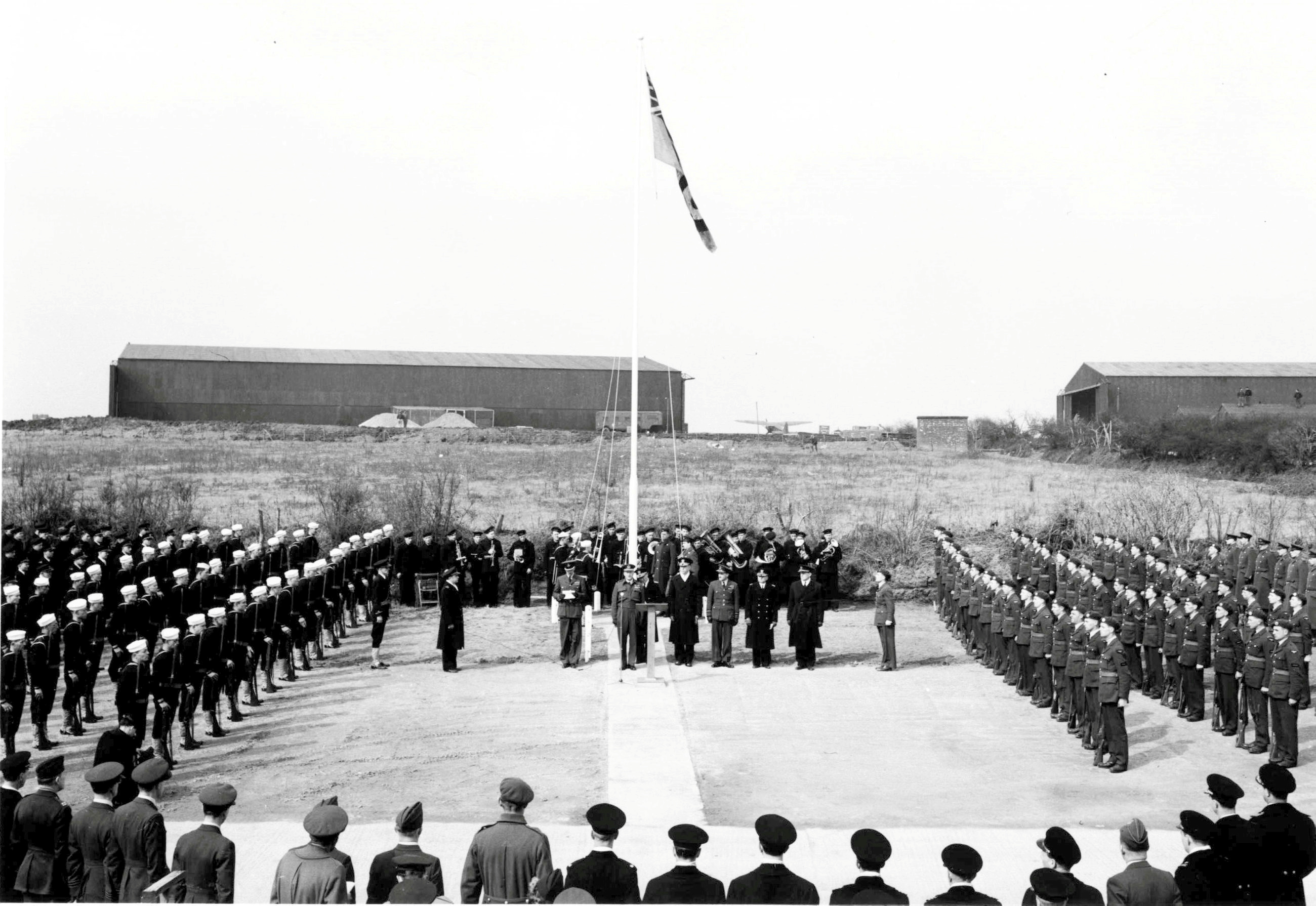 The Devonshire site served as a US Naval base until May 1945