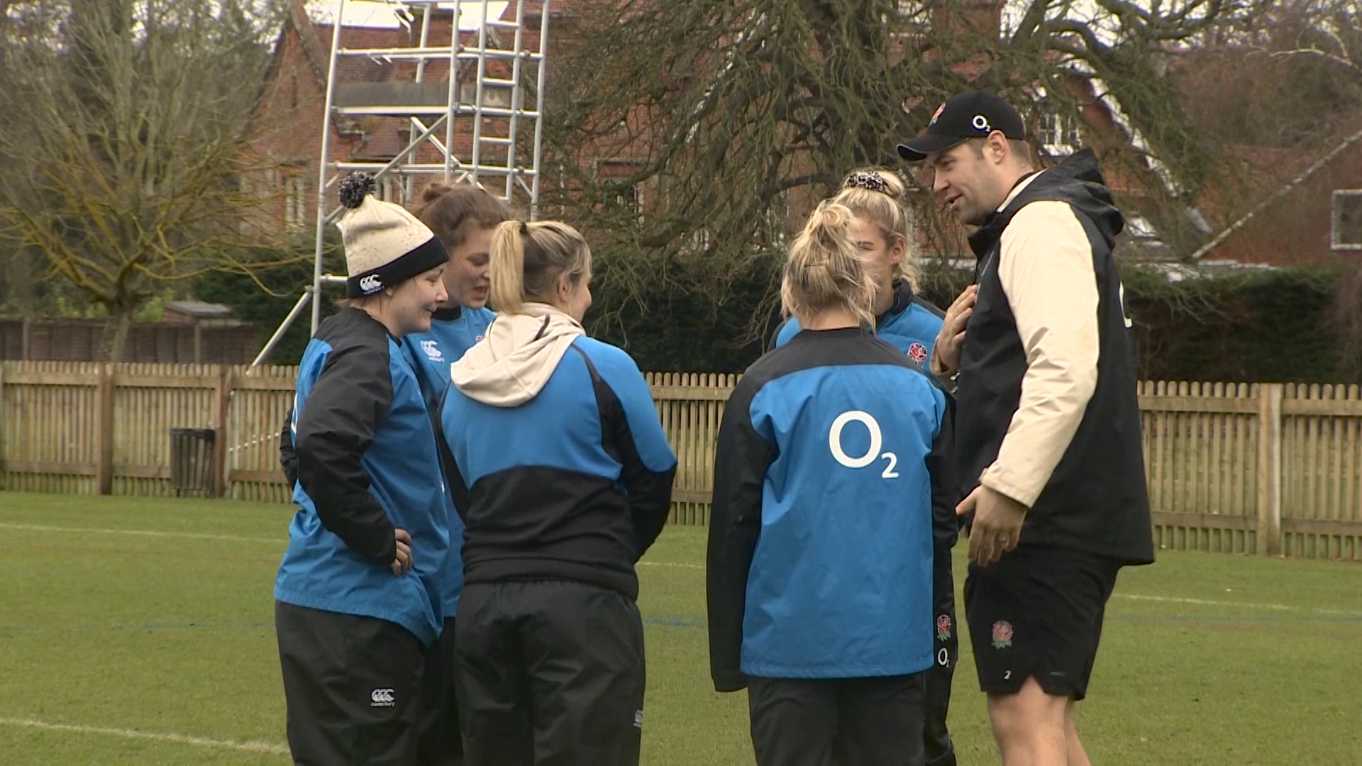 Amy Cokayne England Coaches 17/01/2018 Credit: BFBS