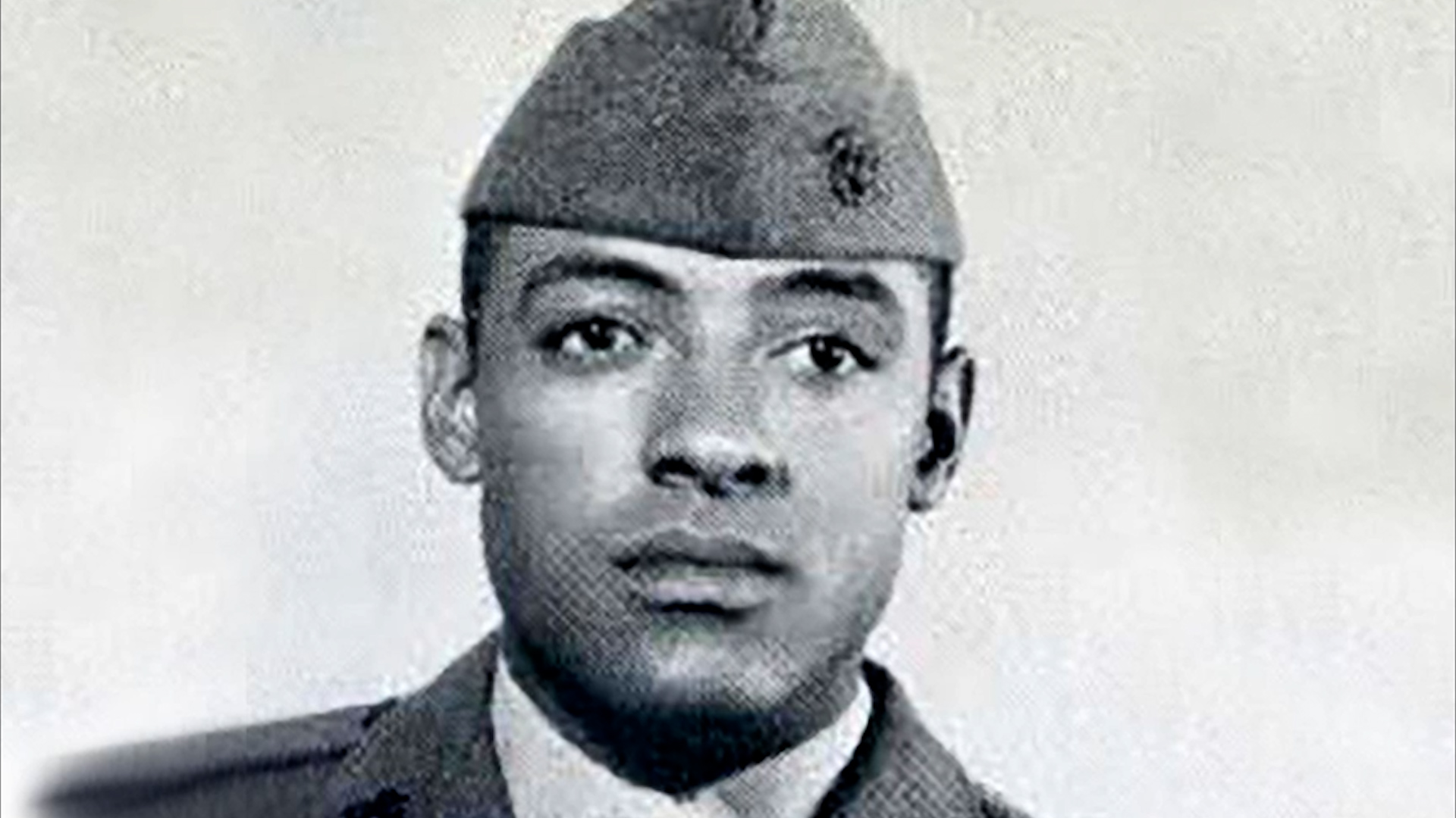 A young Sgt Maj John L. Canley CREDIT US Navy