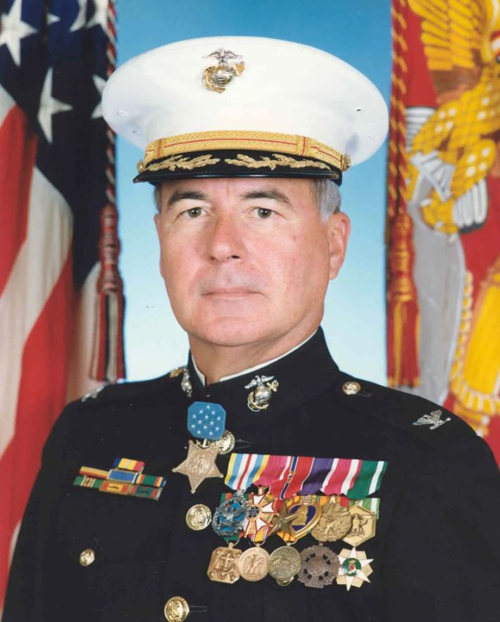 After retirement, Marine Corps Col. Harvey C. Barnum Jr. served as the deputy assistant secretary of the Navy for reserve affairs from 2001 until 2009 Image ID 221212-M-D0439-072 CREDIT US Marine Corps