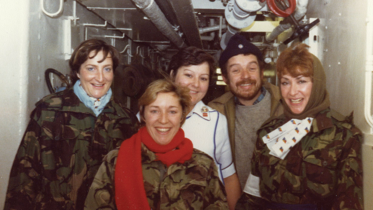 From the book 'An Ordinary Doctor: General Practice And Beyond' image shows Dr West and her colleagues CREDIT Dr Susie West