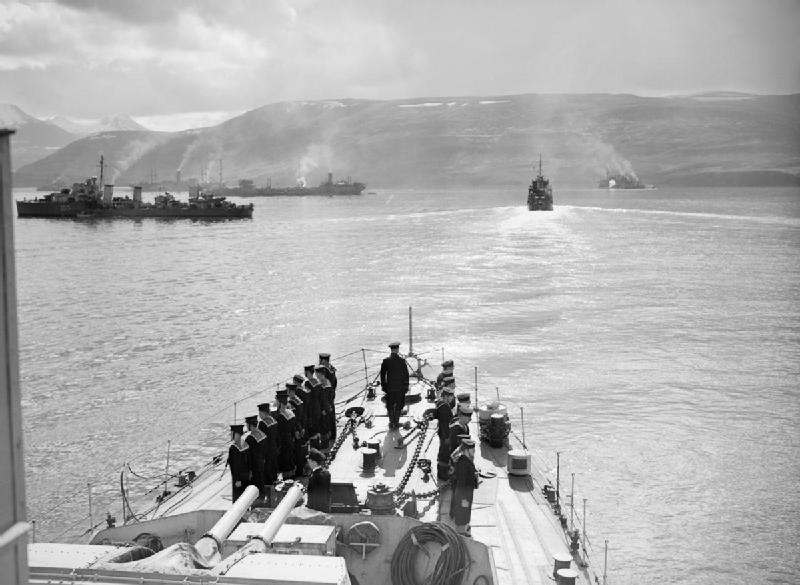 WWII Arctic Convoy