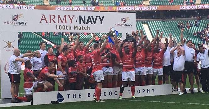 Army wins fixture