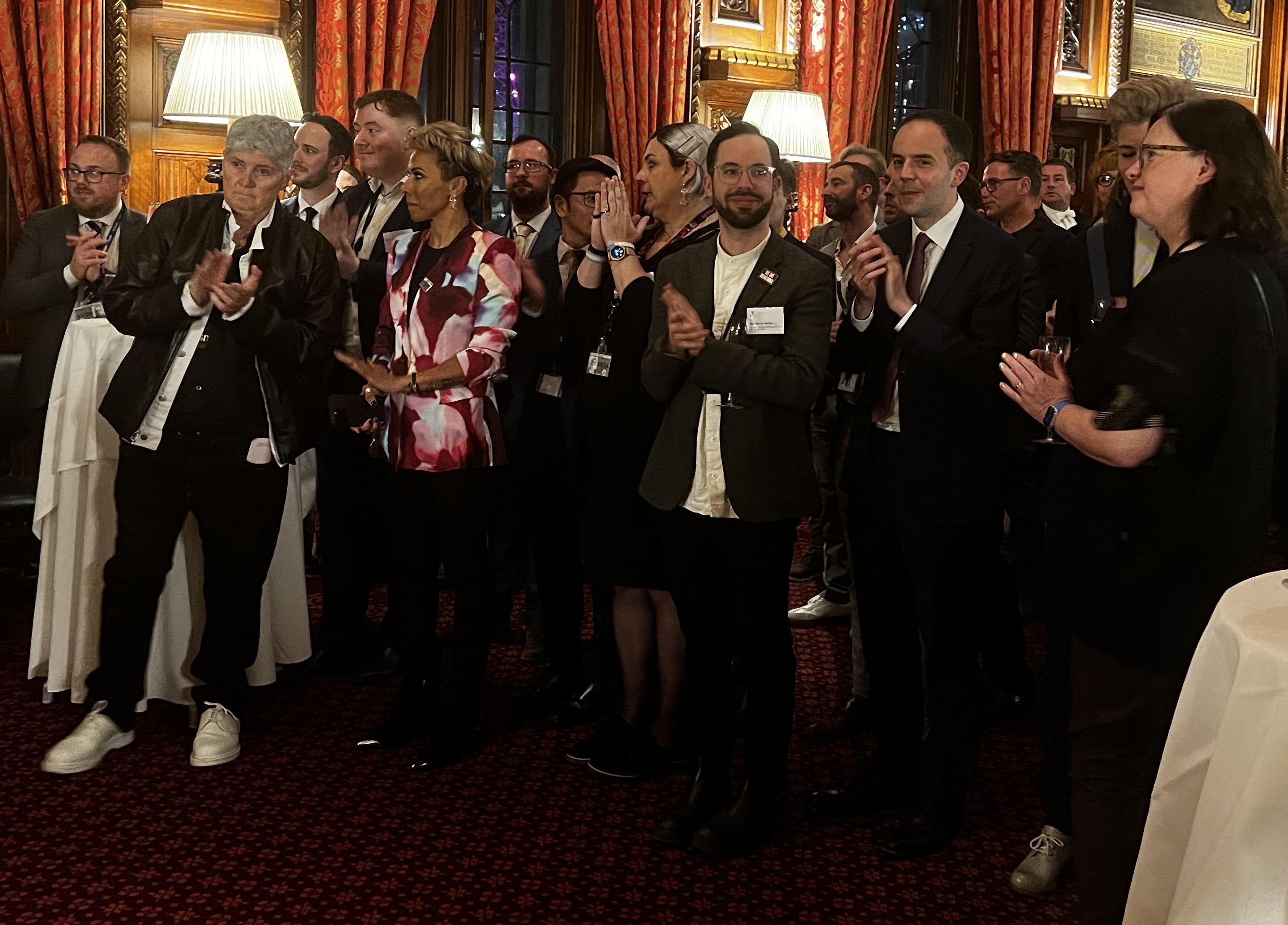 attending her first LGBT+ history month event where she was an honoured guest at Parliament.